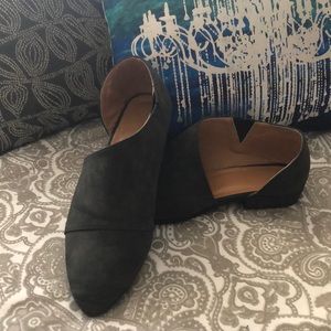 Pointy-Toe D'Orsay Flats for Women